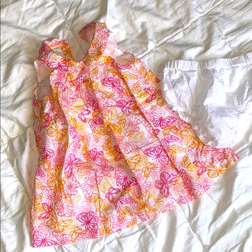First Impressions Butterfly Dress with Bloomers